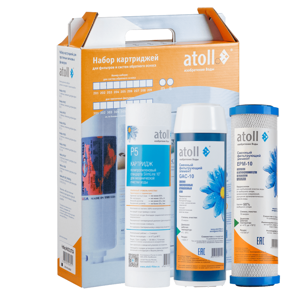 Для систем обратного осмоса