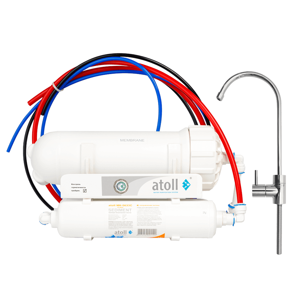 Прямоточная система обратного осмоса atoll Shuttle A-3500 STDA