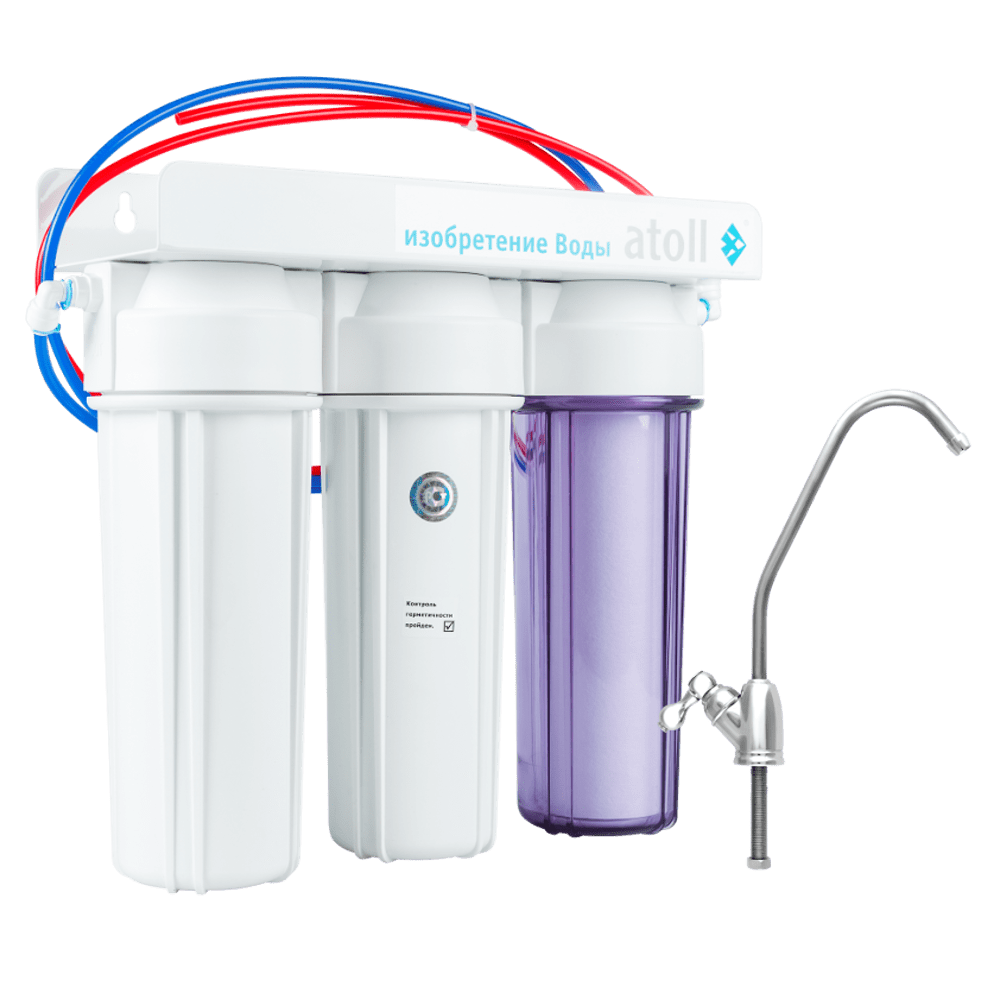 Проточный питьевой фильтр атолл D-31 (Патриот)